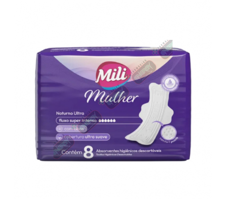 MILI MUJER ABS ALAS NOCTURNO ULTRA X 8 UNID-1497