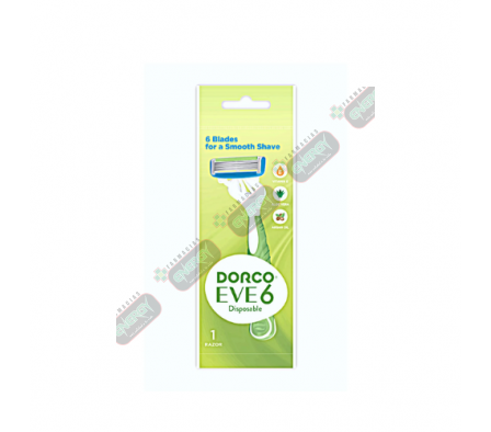 DORCO AFEITADOR EVE 6 HOJAS-4461