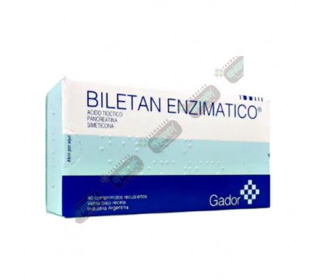 BILETAN 25 MG CAJA X 40 GRAGEAS -0488