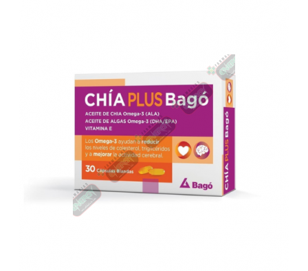 CHIA PLUS BAGO X 30 CAPSULAS - 8015