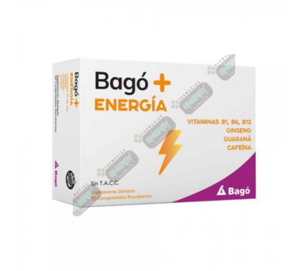 BAGO + ENERGIA CAJA X 30 COMPRIMIDOS-8725