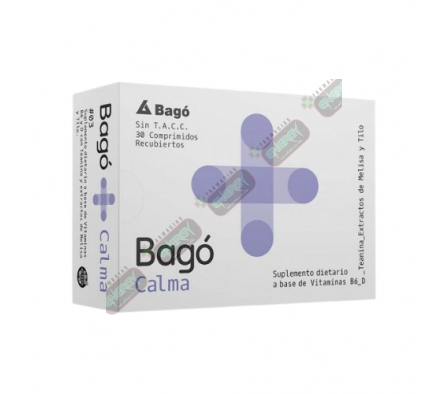 BAGO + CALMA X 30 COMPRIMIDOS - 9913