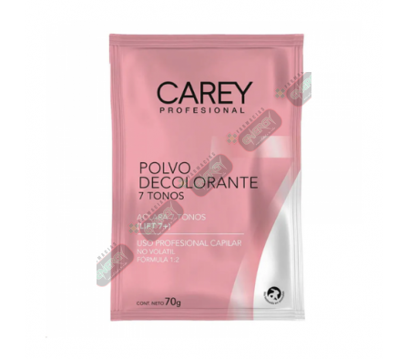CAREY POLVO DEC. 7 TONOS SACHET 70 GR.- 3771