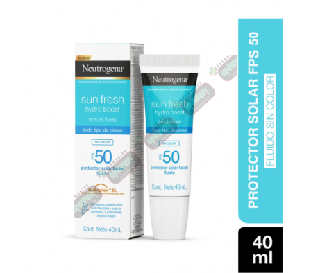 NEUTROGENA HYDRO BOSST SUN FRESH FPS 50 X 40 ML-6449
