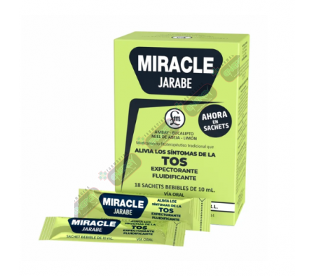 MIRACLE CAJA X 18 SACHETS X 10ML -1185