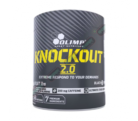 OLIMP KNOCKOUT 2.0 POLVO FRESH CITRUS X 305GR 50 SERV-6291
