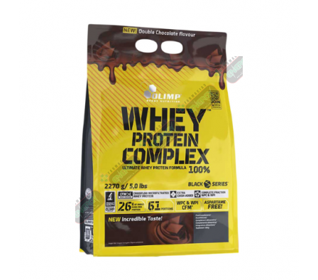OLIMP WHEY PROTEIN COMPLEX POLV. DOBLE CHOC. X 2270GR-4029