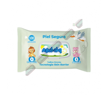 AGUBABY TAOLLITA HUM PIEL SEGURA X 100 UNID-6004