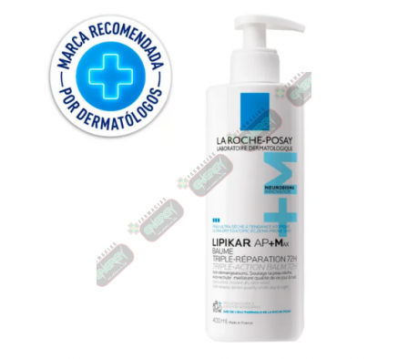 LA ROCHE-POSAY LIPIKAR AP+MAX BALS. REPARADOR X 400ML-9486
