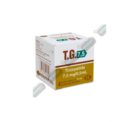 T.G 7,5 MG CAJA X 4 FRASCOS VIALES 0,5 ML-9844