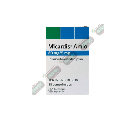 MICARDIS AMLO 80/5MG X 28 COMPRIMIDOS - 3430