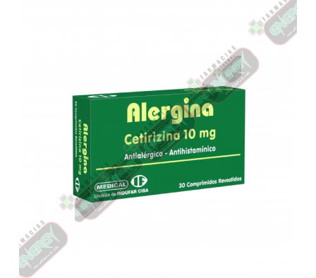 ALERGINA X 30 COMPRIMIDOS - INDUFAR