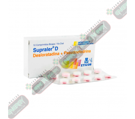 SUPRALER D 5MG CAJA X 10 COMPRIMIDOS *5508