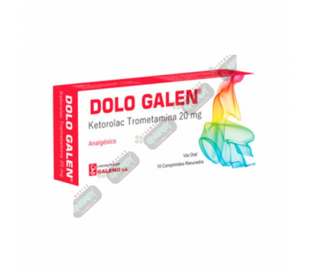 DOLO GALEN 20mg x 10 COMPRIMIDOS - 022