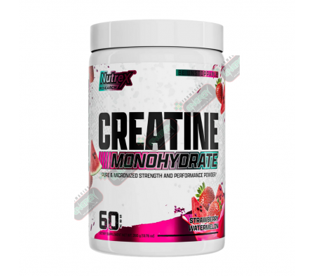 NUTREX CREATINE MONOHYDRATE STRAW WATERM 60SERV