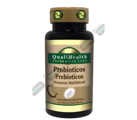 QUALIHEALTH PROBIOTICOS PREBIOTICOS X 60CAPS