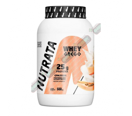 NUTRATA  WHEY PROTEINA GRECO VITAMINA DE FRUTAS-900 GR