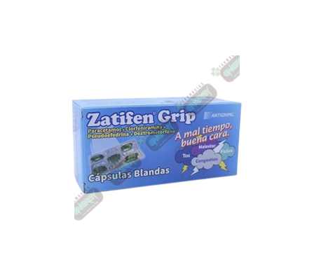 ZATIFEN GRIP BLISTERS X 5 CAPSULAS (25) - 1616 