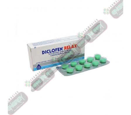DICLOFEN RELAX 50MG CAJA X 20 CIMPRIMIDOS - 0123