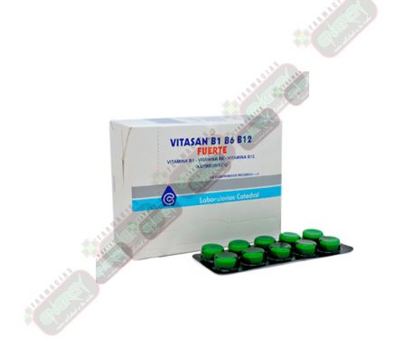 VITASAN B1B6B12 FUERTE BLISTER X 10 COMP (10)-6801