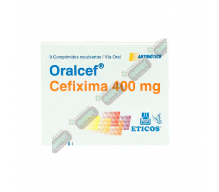 ORALCEF 400mg x 8 COMPRIMIDOS-1203