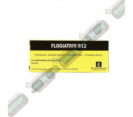 FLOGIATRIN B12 2,5MG CAJA X 20 COMPRIMIDOS-2097