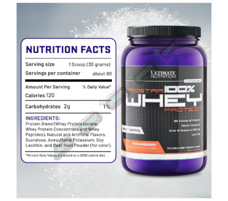 PROSTAR WHEY STRAWB 2LBS 1474 ULTIMATE