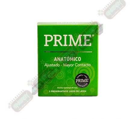 PRIME PRESERVATIVO ANATOMICO X 3 - 0021