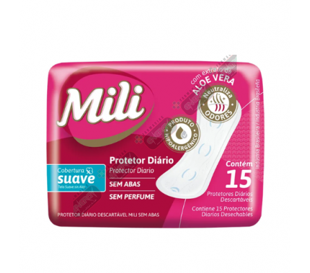 MILI TOALLITA PROTECTOR DIARIO PREMIUM X 15 -6492