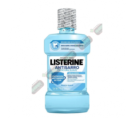 LISTERINE ANTI-SARRO ZERO X 250 ML- 5252/4513/5282