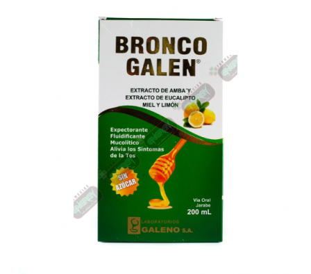 BRONCOGALEN JBE. x 200ML - 1043