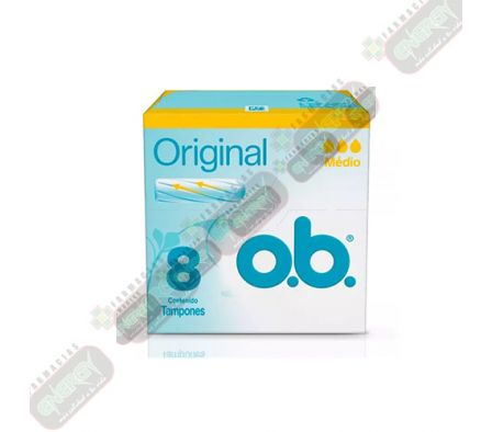 OB TAMPONES ORIGINAL MEDIO  X 8UNID - 5559/4773