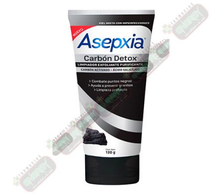 ASEPXIA CARBON LIMPIAD. EXFOL. x 120GR - 9435