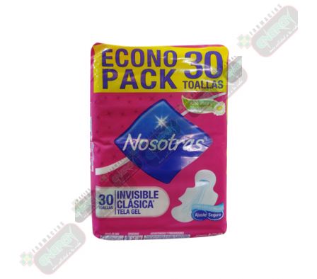 NOSOTRAS INVISIBLE CLASICA x 30UNID.  - 0502