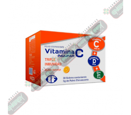 VITAMINA C TRIPLE INMUN 30SOBRES X 5GR-7956
