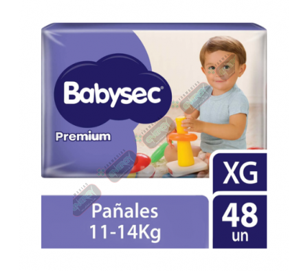 BABYSEC PAN PREMIUM XG X 48 UNID-8281