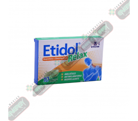 ETIDOL RELAX CAJA X 10 CAPS- 1288