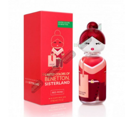 SISTERLAND RED ROSE EDT 80ML - 8749