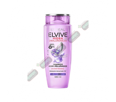 ELVIVE SHAMPOO HIDRA HIALURONICO 680ML - 5891