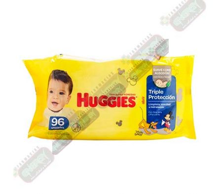 HUGGIES TOA HUM TRIPLE PROTECC X 96UN - 1047