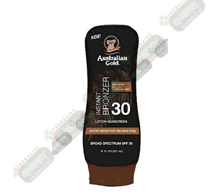AG SPF 30 LOTIN WITH BRONZER 8 OZ. A70902