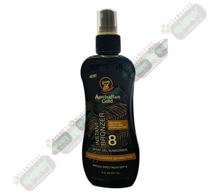 AG SPF 8 SPRAY GEL WITH BRONZER 8 OZ. -330692