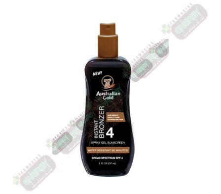 AG SPF 4 SPRAY GEL WITH BRONZER 8 OZ.A70885