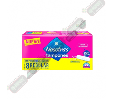 NOSOTRAS TAMPONES REGULAR CONFIANZA X 8 UNID-4581