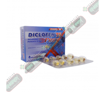 DICLOFEN 75MG FAST CAJA X 20 CAPS BLANDAS - 5941