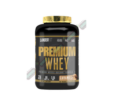 LANDERFIT PREMIUM WHEY CARAMELO 5LBS