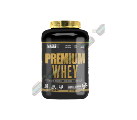 LANDERFIT PREMIUM WHEY COOKIES AND CREAM 5LBS-6255