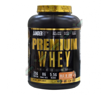 LANDERFIT PREMIUM WHEY DULCE DE LECHE 5LBS