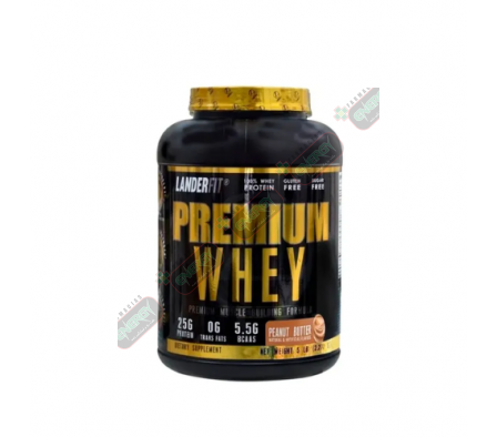 LANDERFIT PREMIUM WHEY PEANUT BUTTER 5LBS-6248