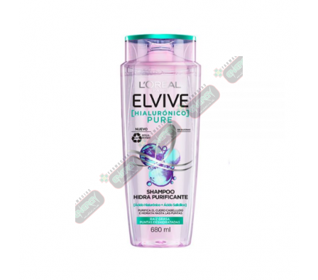 ELVIVE PURE SH HIDRA HIALURONICO X 680ML - 4983